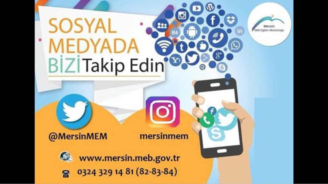 Mersin Milli Eğitim Müdürlüğü Sosyal Medya Hesapları